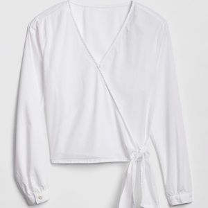 White Gap Blouse